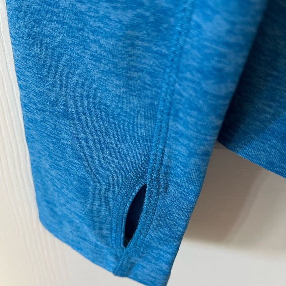 Champion Heathered Blue Full zip -size small - Picture 2 of 6